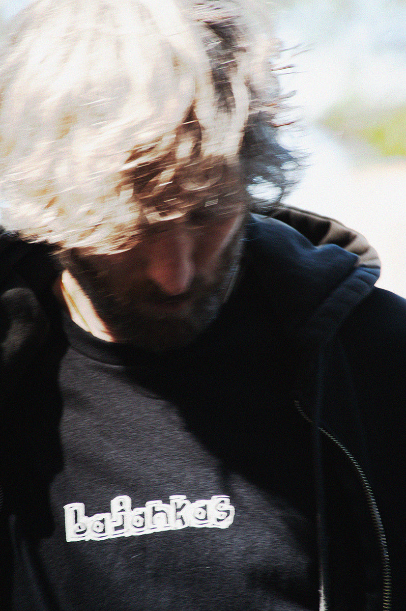 Bajankas upcycle logo t shirt in black